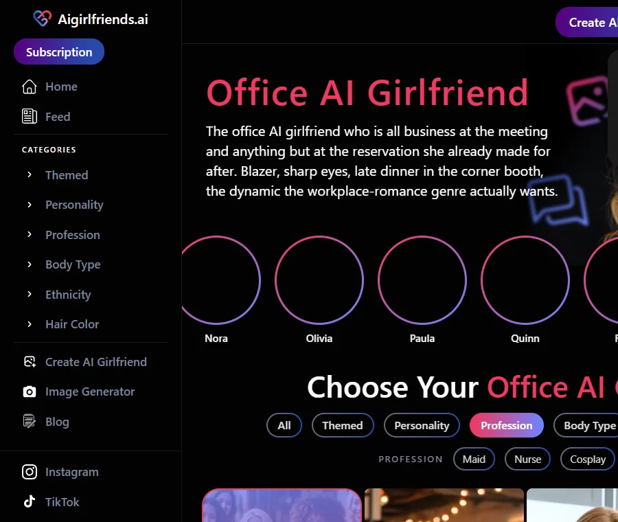 Source interface capture: Aigf Office